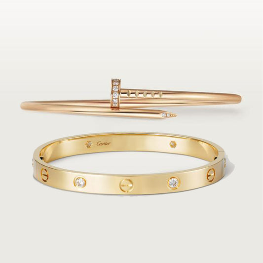 PACK 2 BRACELETS LOVE, JUSTE UN CLOU